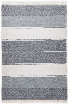 Bild: Webteppich Happy Design Stripes - Anthrazit