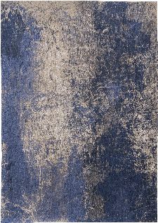 Bild: Louis de poortere Vintageteppich Cracks (Abyss Blue; 140 x 200 cm)
