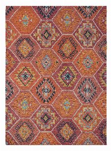 Bild: Brink&Campman Schurwollteppich Yara Nomad 33403 (Orange; 200 x 300 cm)