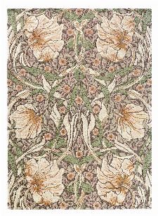 Bild: Morris & Co. Designerteppich Pimpernel (Aubergine; 140 x 200 cm)