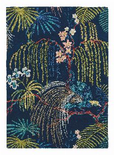 Bild: Sanderson Teppich Rain Forest 50708 - Tropical Night