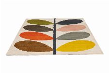 Bild: Orlay Kiely Designerteppich Giant Multi Stem (Bunt; 200 x 280 cm)