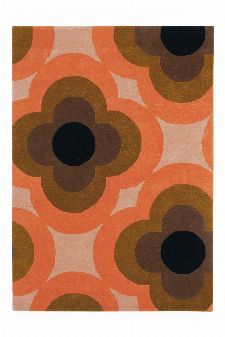 Bild: Orla Kiely Designerteppich Pulse Pink (Pink; 120 x 180 cm)