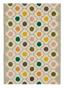 Bild: Orla Kiely Designerteppich Spot Flower Multi (Bunt; 200 x 280 cm)