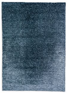 Bild: Schöner Wohnen Viskose Teppich Aura (Blau; 140 x 200 cm)