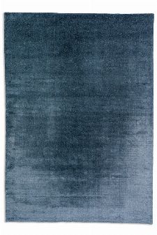 Bild: Schöner Wohnen Viskose Teppich Aura - Blau