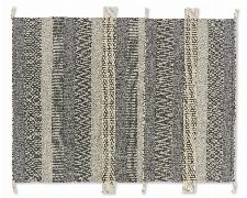 Bild: SCHÖNER WOHNEN Flachgewebeteppich - Botana Streifen (Beige/Grau; 300 x 200 cm)